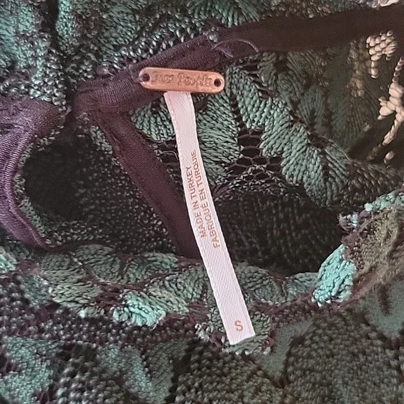 Free People Simone Mock neck lace minidress - Picture 7 of 8